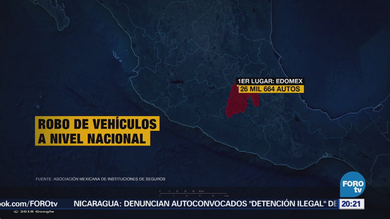 Ecatepec Ocupa Primer Lugar Nacional Robo Autos
