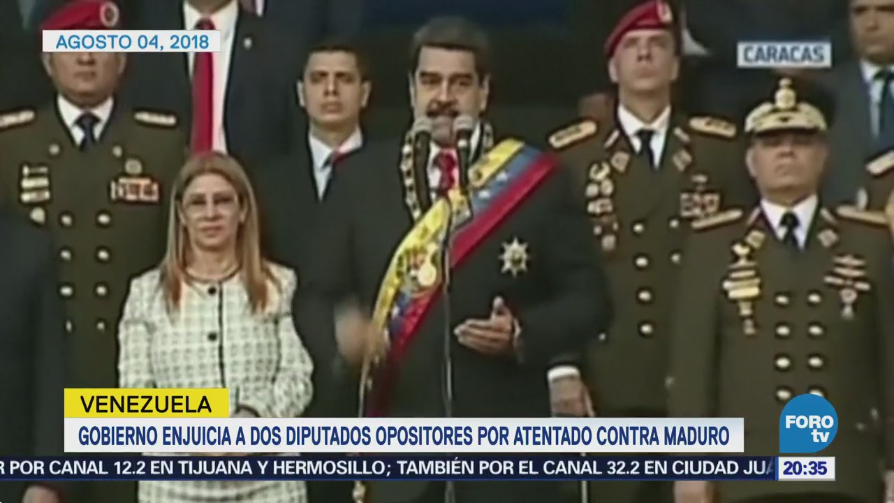 Enjuician Diputados Opositores Atentado Contra Maduro