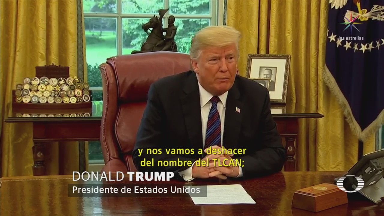 EPN y Trump anuncian acuerdo comercial