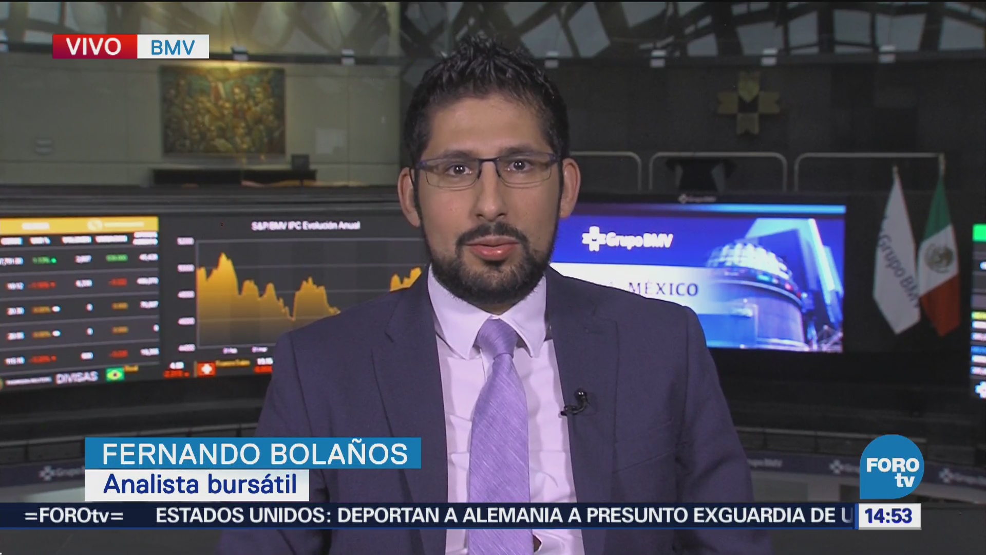 Explican Debilitamiento Dólar Mercados Fernando Bolaños, Analista Bursátil