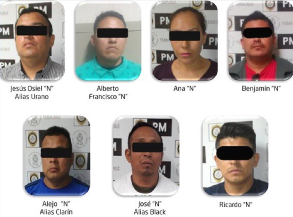Detienen a 7 expolicías por desaparición forzada en Veracruz
