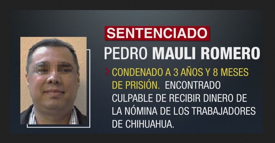Exsecretario Finanzas del PRI Chihuahua, declarado culpable
