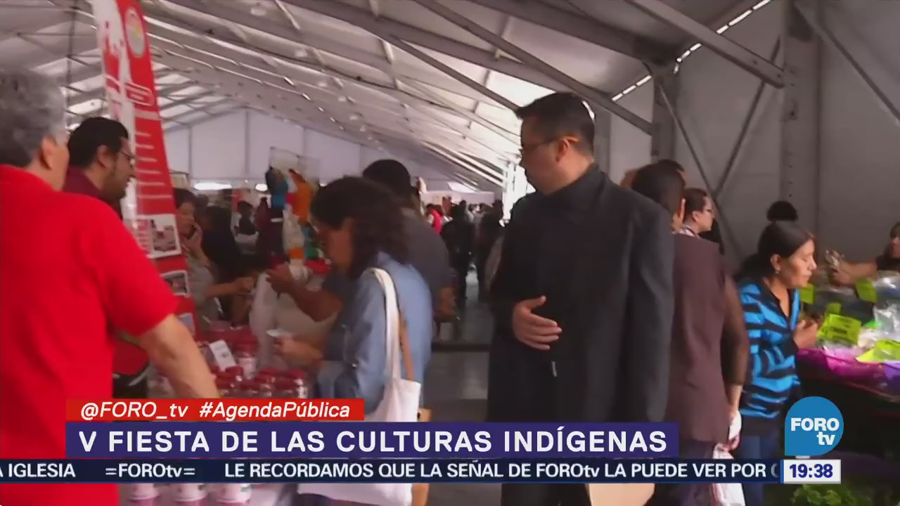 Fiesta Culturas Indígenas Zócalo De Cdmx