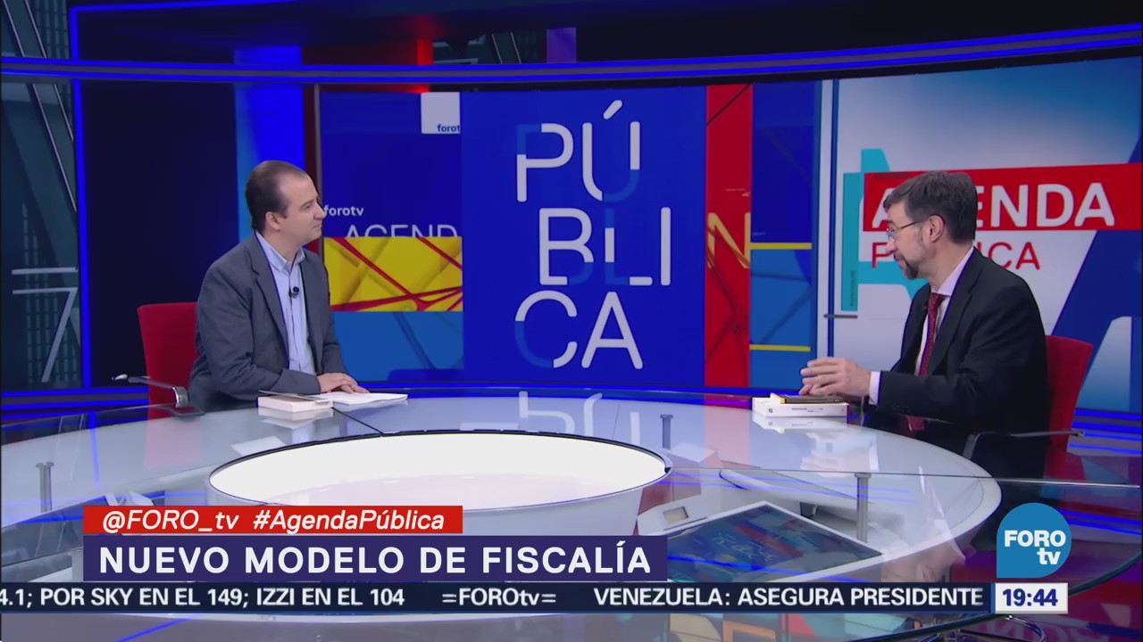 Gerardo Laveaga explica el nuevo modelo de Fiscalía