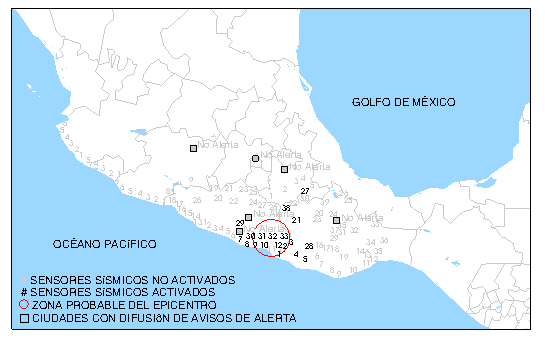Temblor moderado se registra en Guerrero, se percibe en CDMX