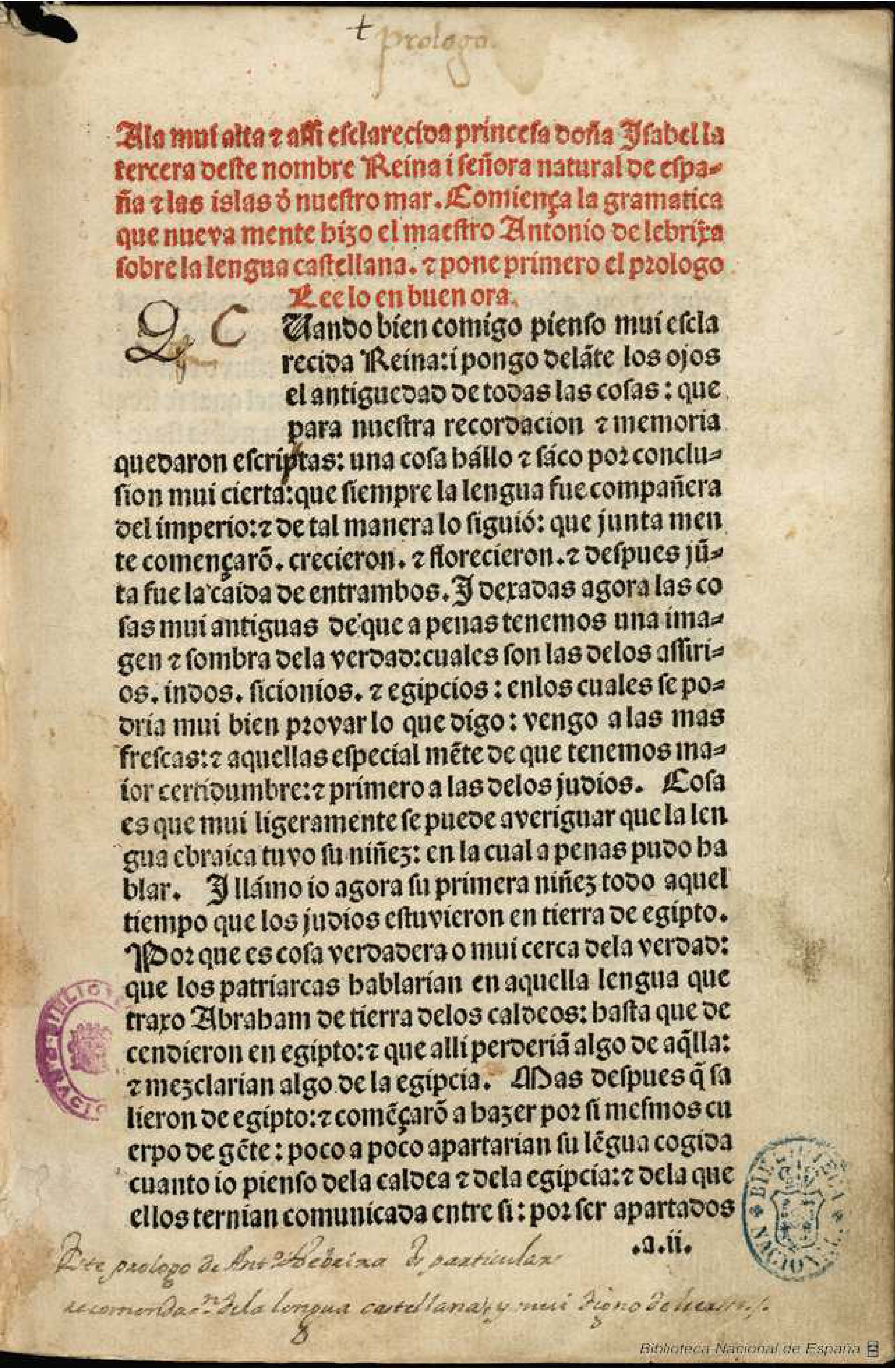 Gramatica_castellana_Nebrija_1492-español-politica