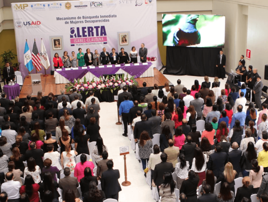 Guatemala lanza alerta especial por mujeres desaparecidas