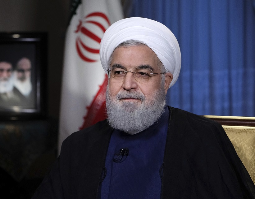 Rohani responde a Trump que no es posible negociar con sanciones sobre Irán