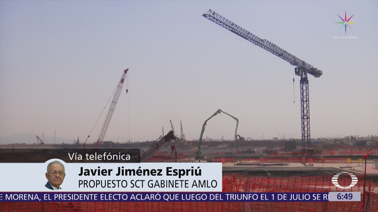 Javier Jiménez Espriú: Falsó que el aeropuerto de Santa Lucía sea absolutamente inviable