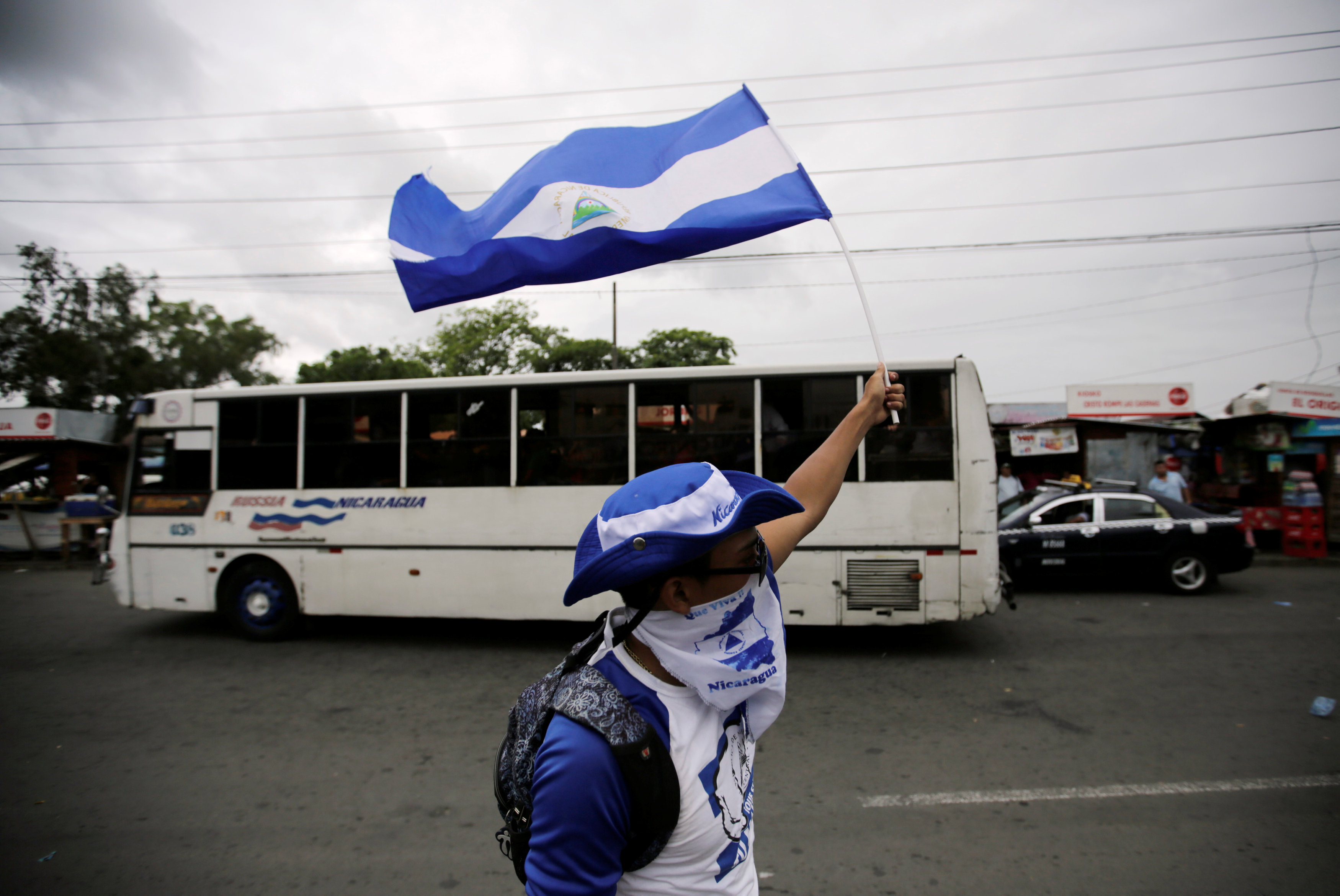 Jóvenes huelga hambre Nicaragua arresto ilegal