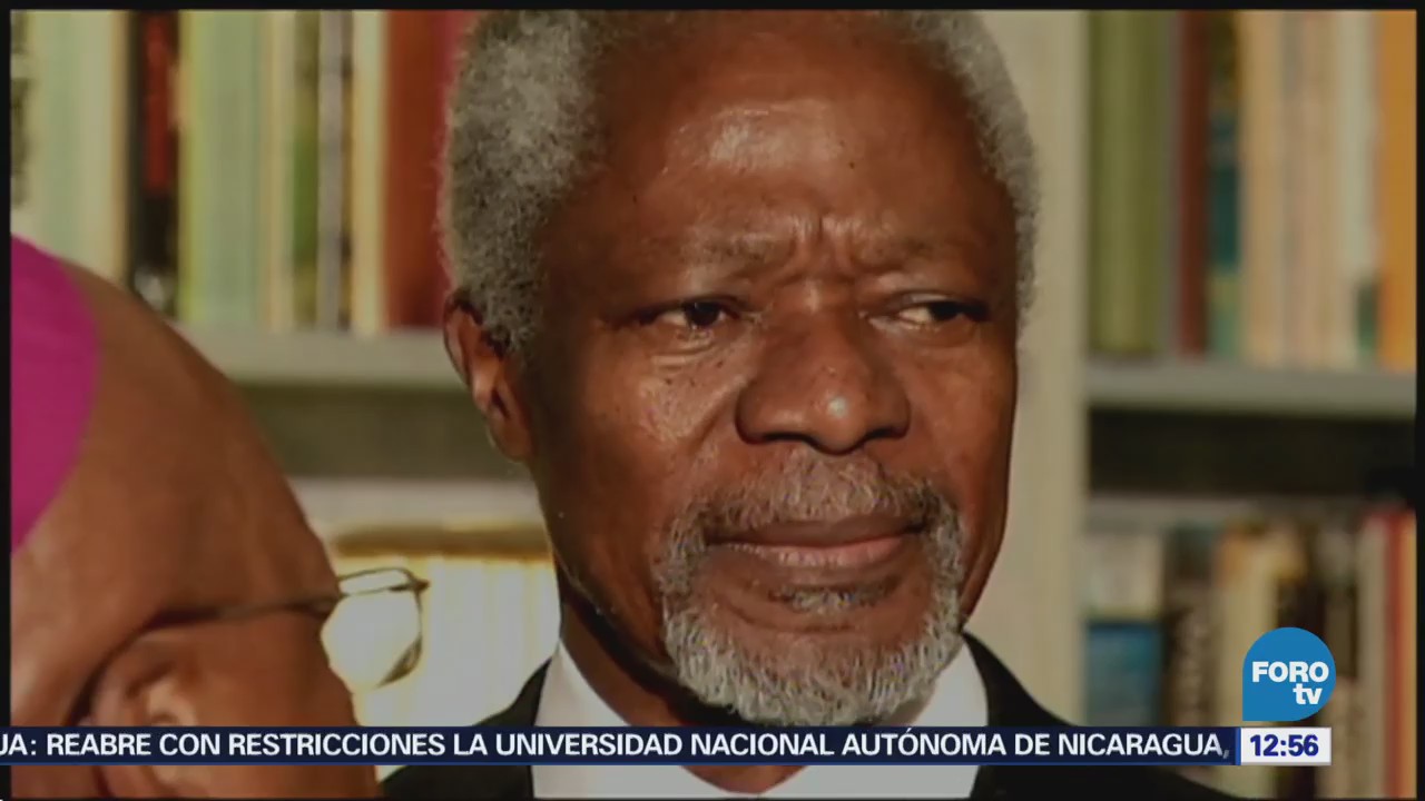 Kofi Annan, el hombre que trabajó para finalizar conflictos