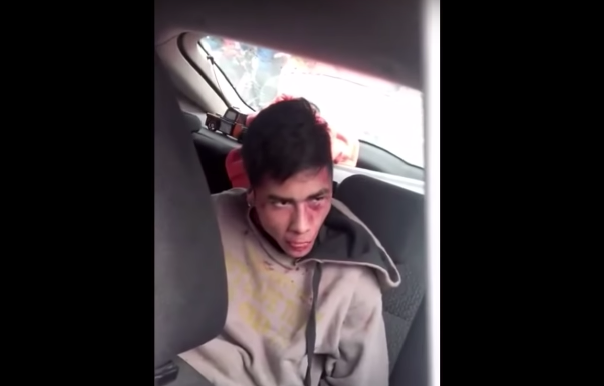 VIDEO: Linchan a ladrón en una patrulla