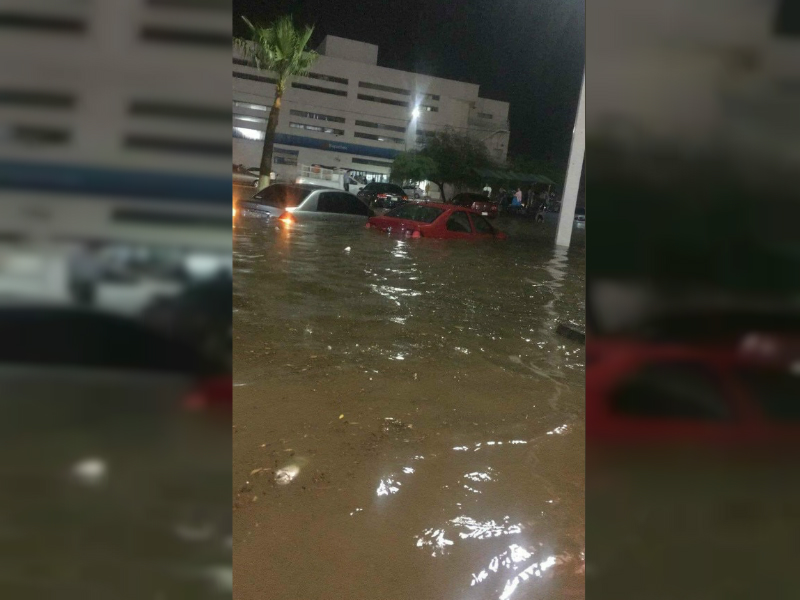 Lluvia en Sonora provoca inundaciones y cortes de electricidad