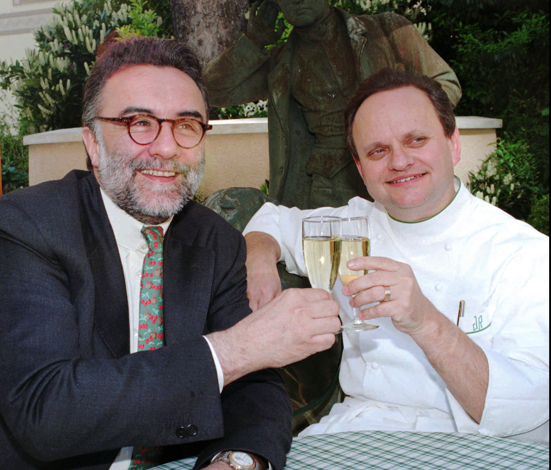 Joël Robuchon, chef francés con 32 estrellas Michelin
