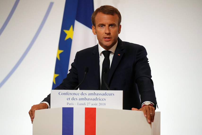 Macron: Europa ya no puede entregar su seguridad a EU