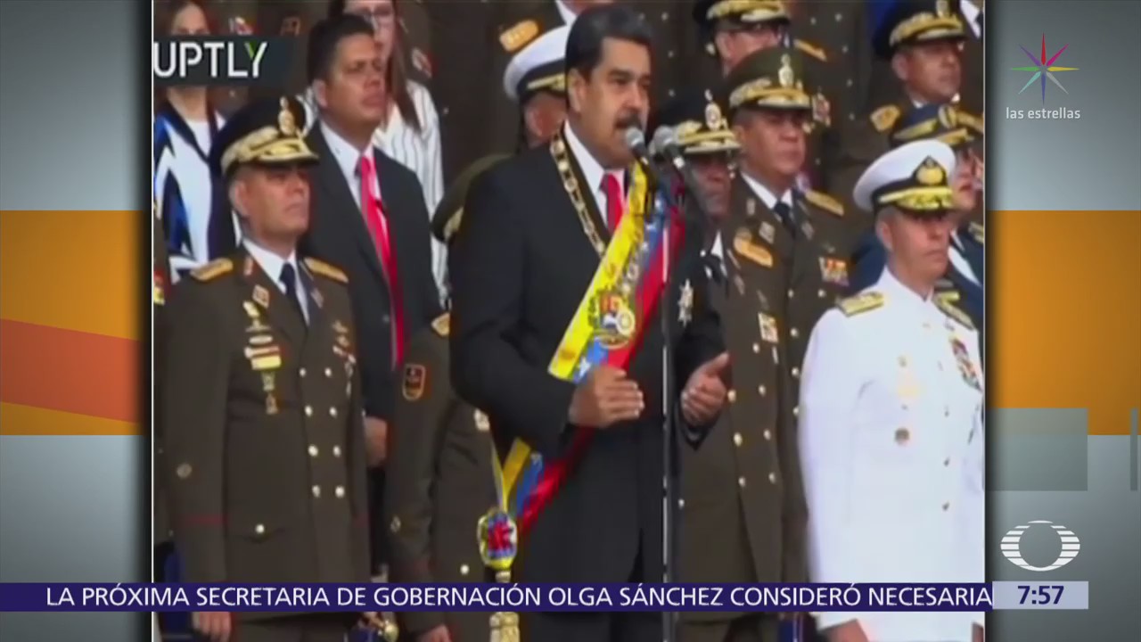 Maduro: Colombia entrenó a autores de atentado
