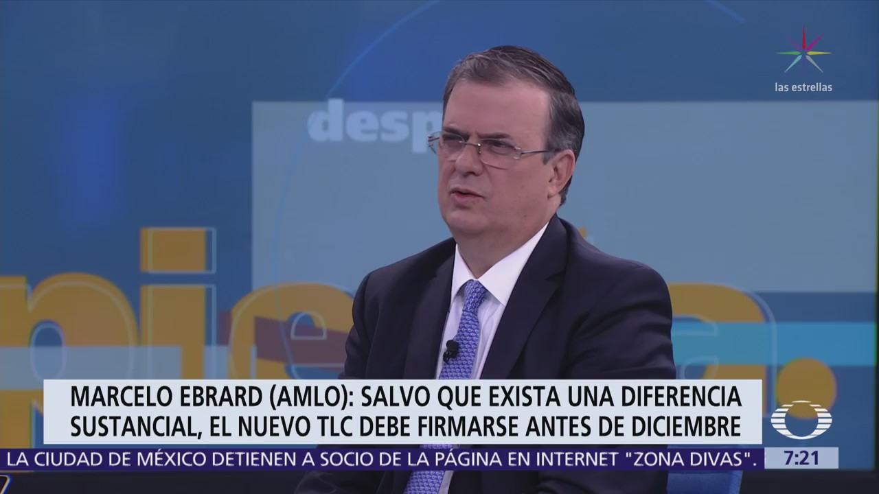 Marcelo Ebrard habla de la Línea 12, Trump y AMLO, Despierta