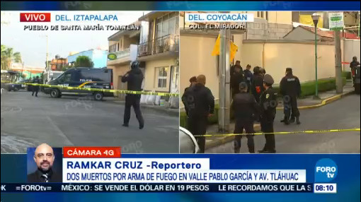 Matan a dos personas en Iztapalapa