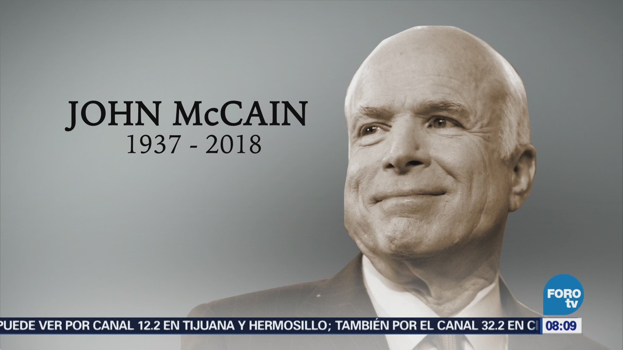 McCain no quería a Trump en sus funerales