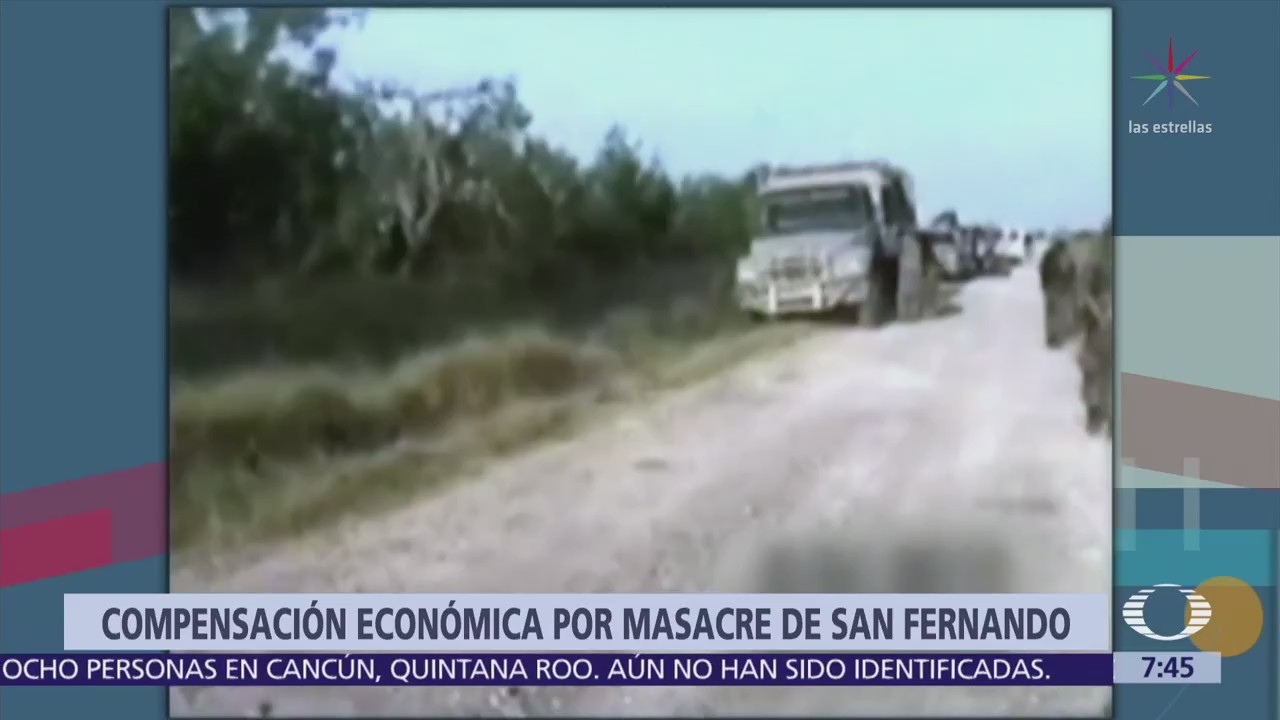 México compensará a 48 ecuatorianos víctimas de San Fernando