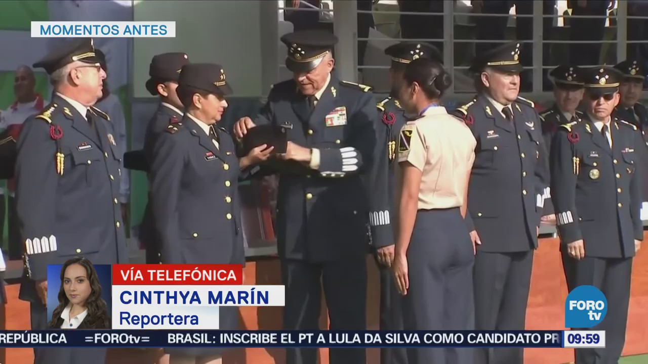 Militares deportistas reciben reconocimiento en la Sedena