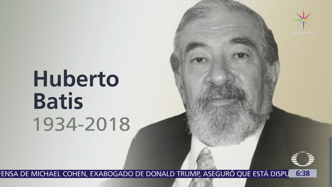 Muere el escritor Huberto Batis en la CDMX
