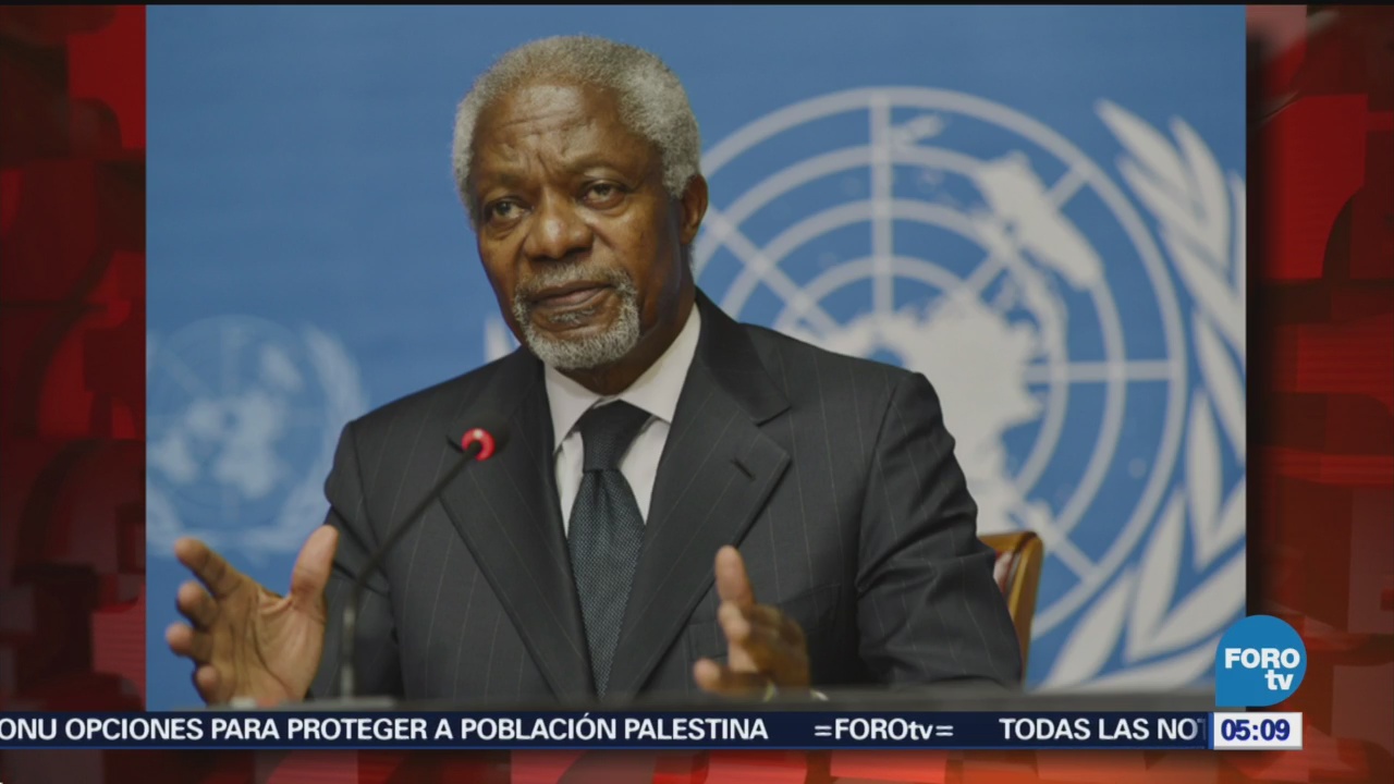 Muere Kofi Annan Exsecretario Naciones Unidas Organización De Las Naciones Unidas (Onu) Premio Nobel De La Paz