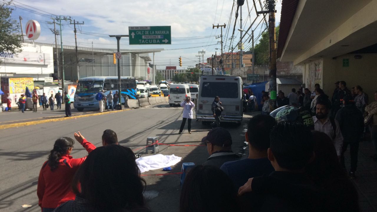 Muere atropellada mujer con bebé en brazos en México Tacuba