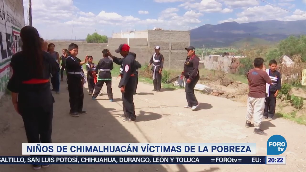 Niños Chimalhuacán Víctimas Pobreza Estado de México