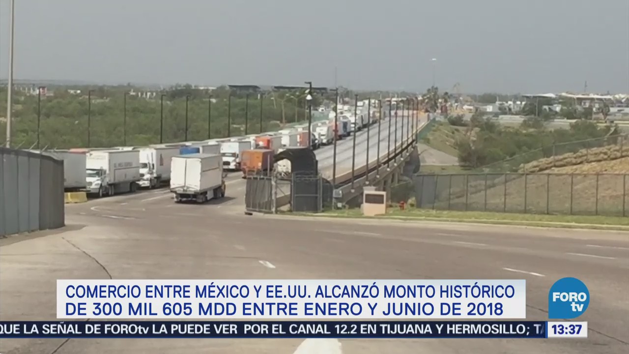 Comercio Entre México Eu Aumentó 300 Mil 605 Mdd