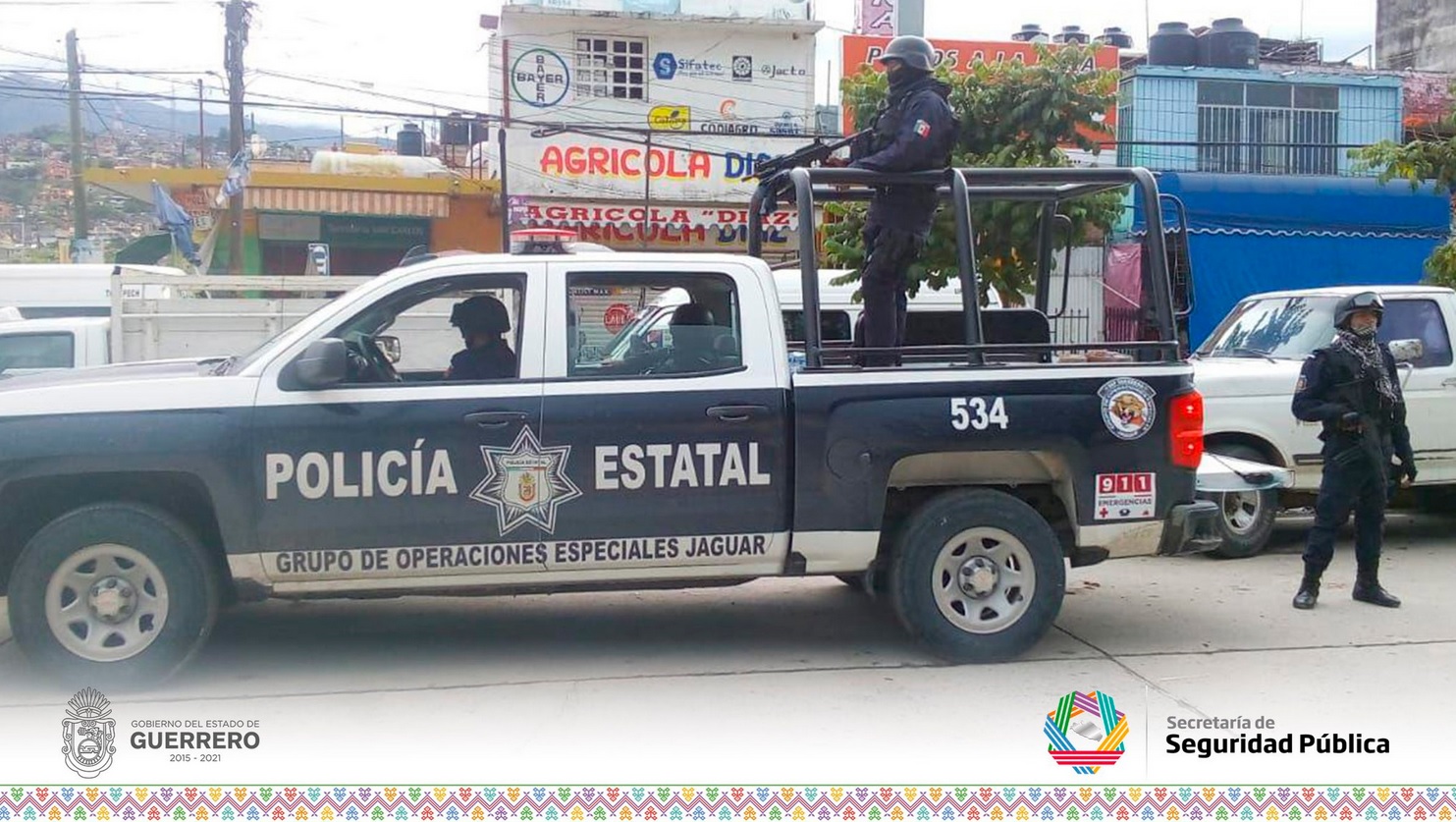 Refuerzan seguridad en ruta de transporte público en Acapulco