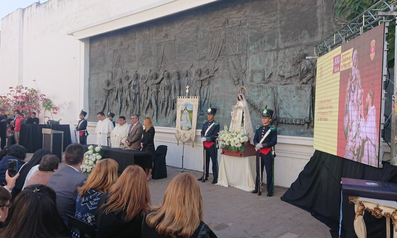Realizan peregrinación por 800 años de la Orden de la Merced en México