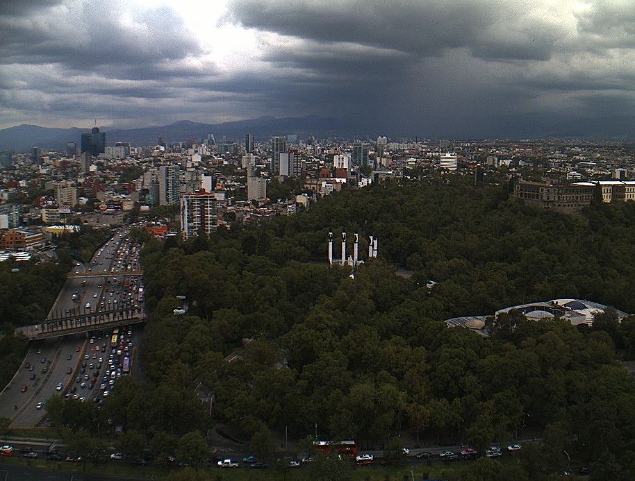 Prevén lluvias en la Ciudad de México; termómetro marcará 24 grados