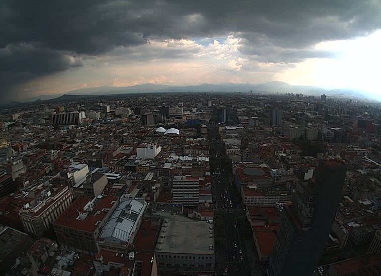 Prevén tormentas para la Ciudad de México
