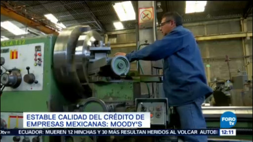 Estable Calidad Crédito Empresas Mexicanas Moody’s
