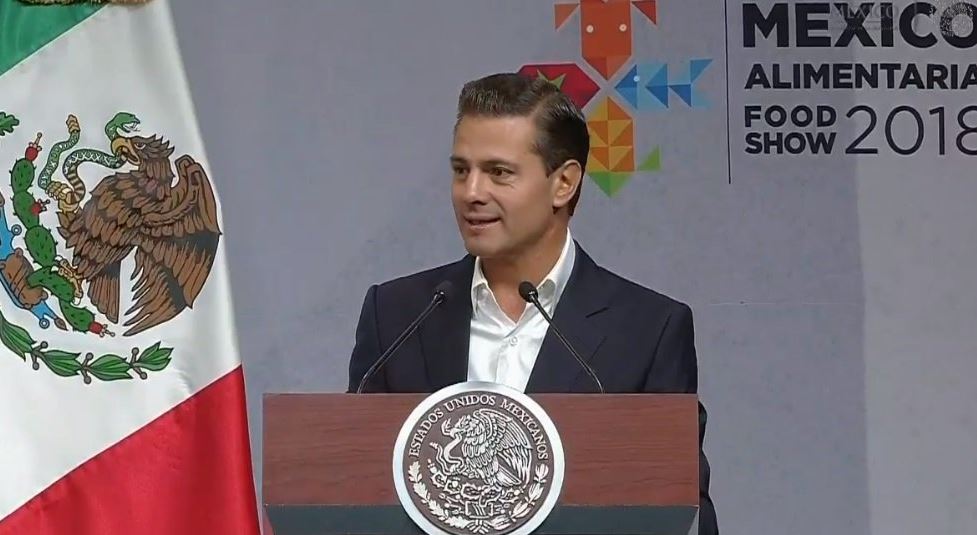 Peña Nieto inaugura Expo México Alimentaria 2018