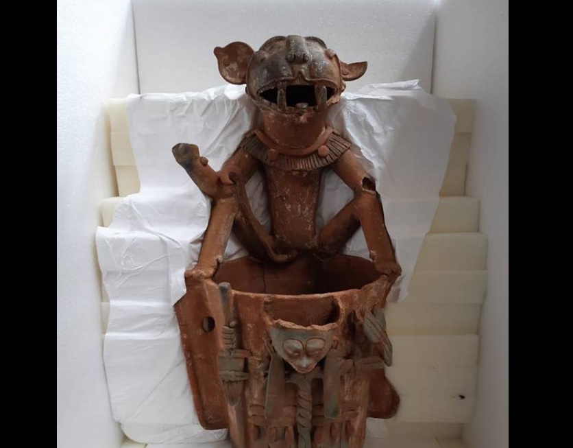 Regresan a Chiapas piezas arqueológicas de la cultura maya