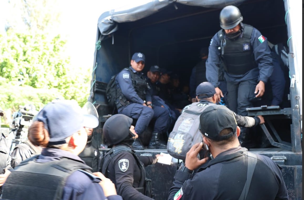 Policía de Puebla toma el control de la seguridad en el municipio de Tehuacán