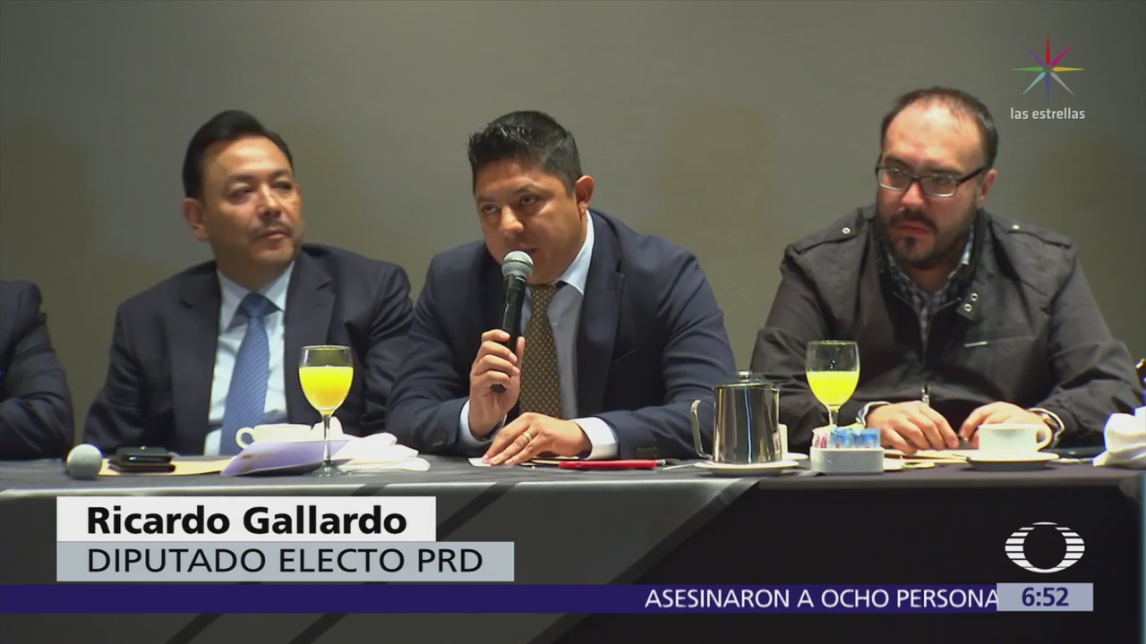 PRD elige a un Gallardo como coordinador de Diputados