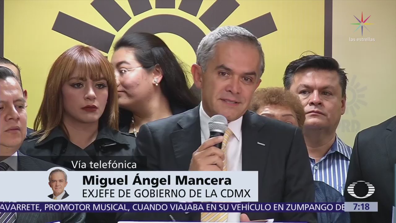 PRD será una bancada responsable, dice Miguel Ángel Mancera