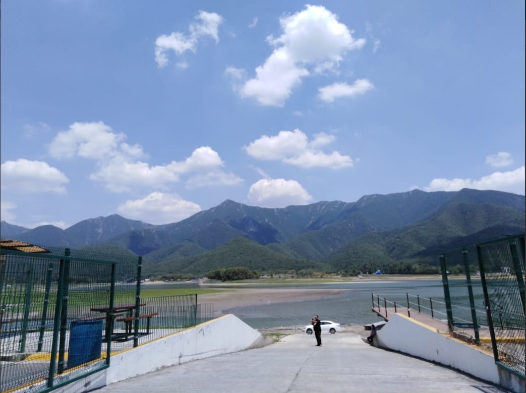 Presa ‘La Boca’ de Monterrey tiene poca agua y pierde atractivo