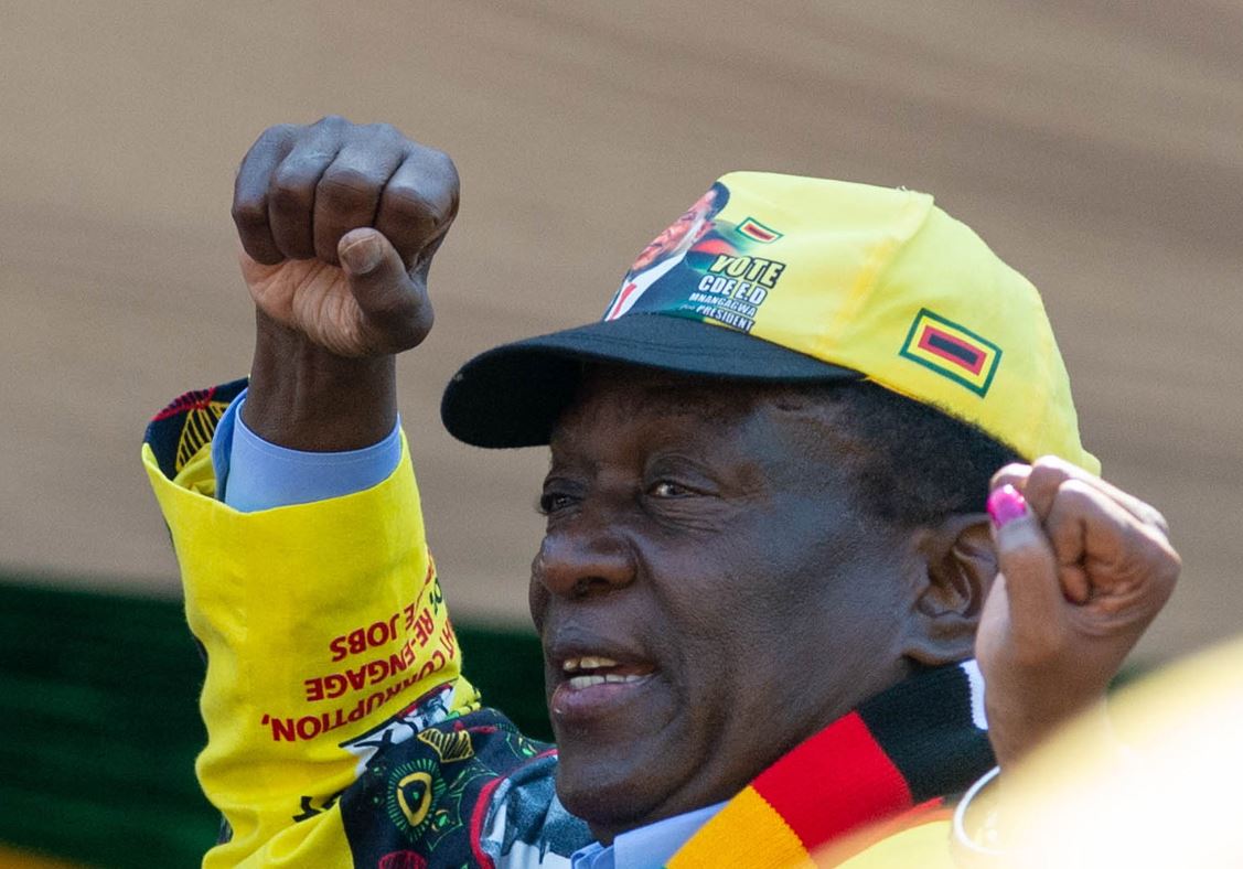 Emmerson Mnangagwa, gana elecciones presidenciales de Zimbabue
