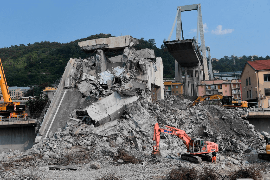 Puente derrumbado en Génova necesitaba mantenimiento