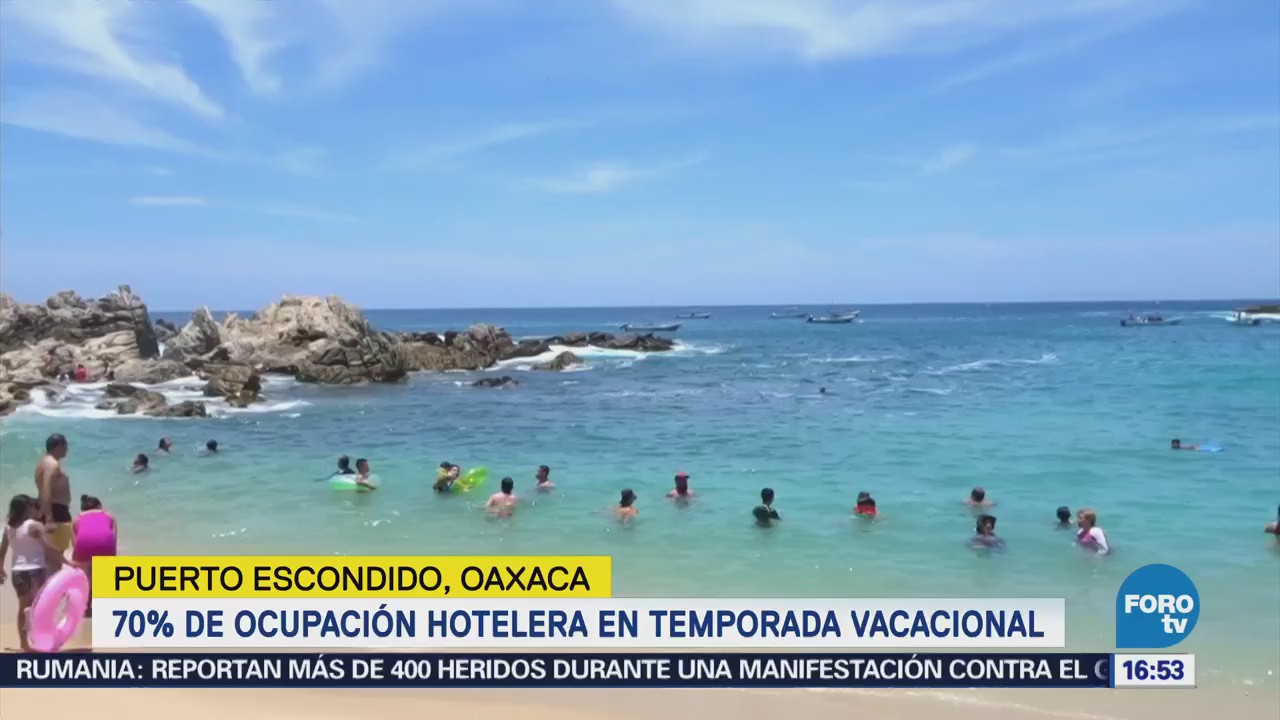Puerto Escondido Oaxaca Turismo Ocupación Hotelera