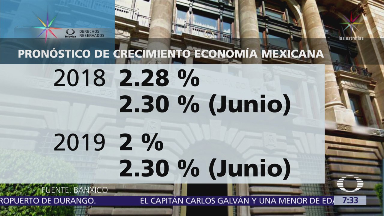 Reducen pronóstico de crecimiento económico para México