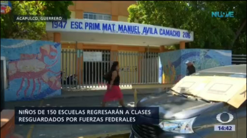 Resguardará Escuelas Acapulco Guerrero Violencia