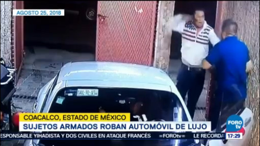 Roban Auto Dentro De Cochera Coacalco Robo De Automóvil Estado De México