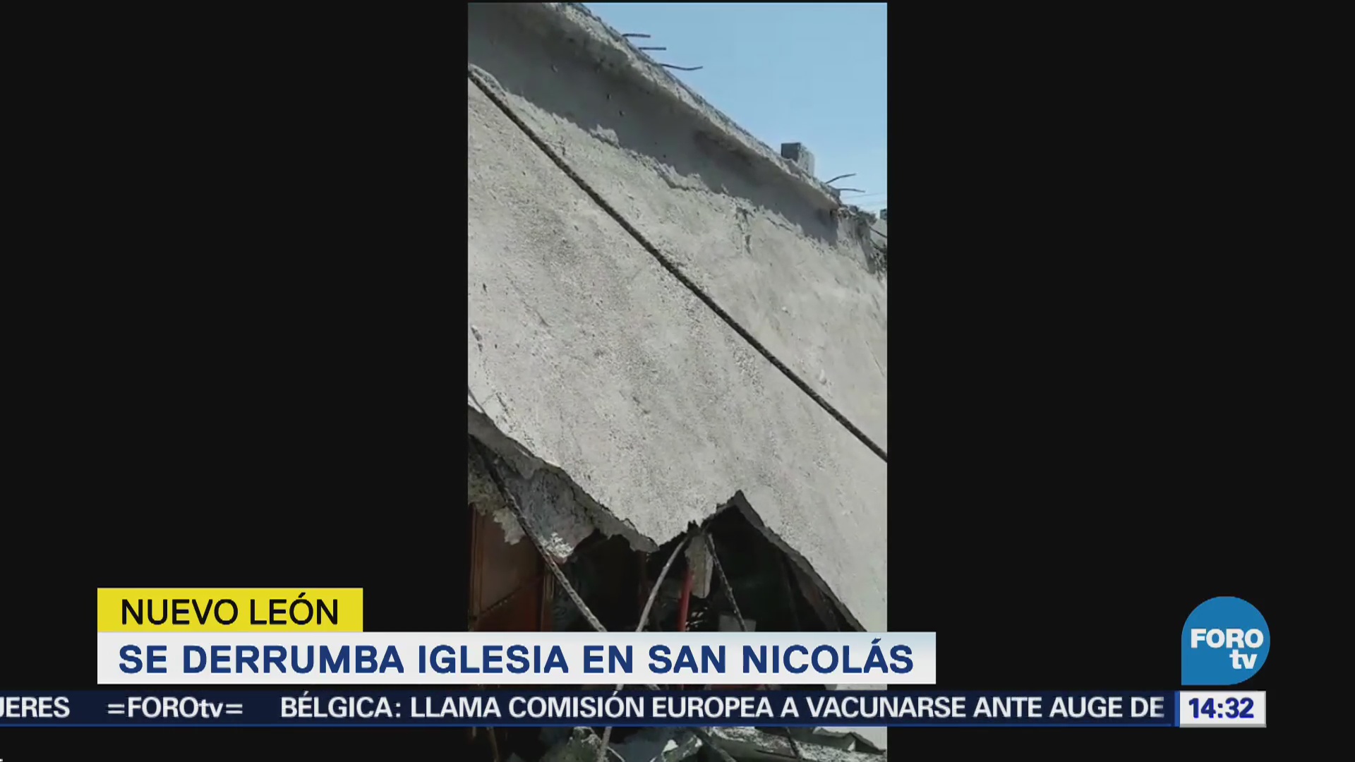 Derrumba Iglesia San Nicolás, Nuevo León Protección Civil Paseo Del Nogalar