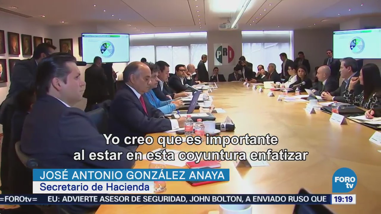 Senadores Electos PRI Se Reúnen González Anaya