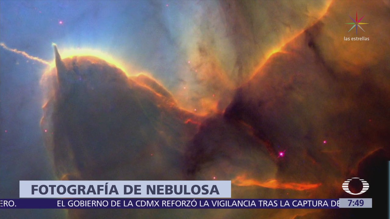 Telescopio Hubble capta fotos de la nebulosa Tífida